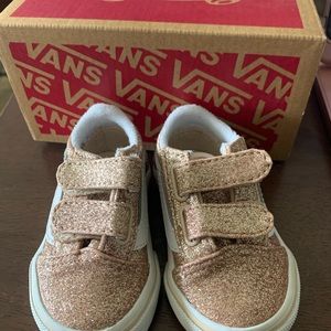 Pink glitter Old Skool V Vans